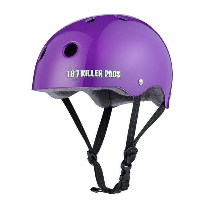 PRO SKATE HELMET PURPLE GLOSSY