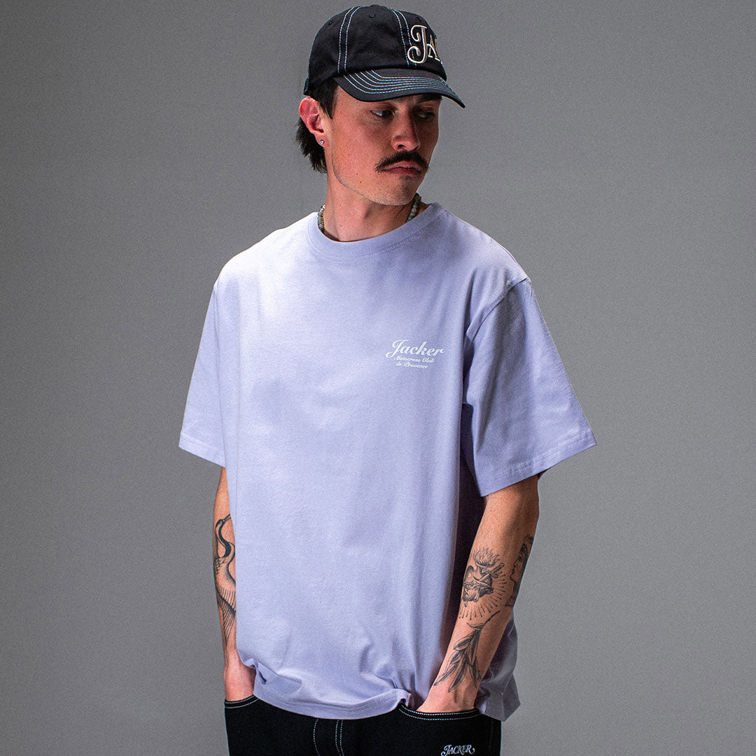 JACKER（ジャッカー）| PROVENCE T-SHIRT / PURPLE | スノーボード・スケートボードのTACTICS JAPAN