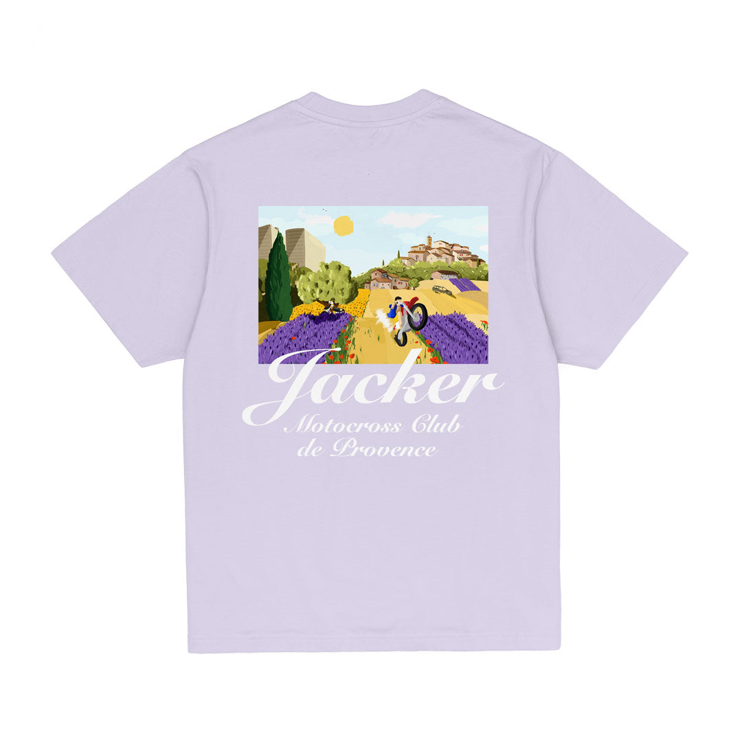 JACKER（ジャッカー）| PROVENCE T-SHIRT / PURPLE | スノーボード・スケートボードのTACTICS JAPAN