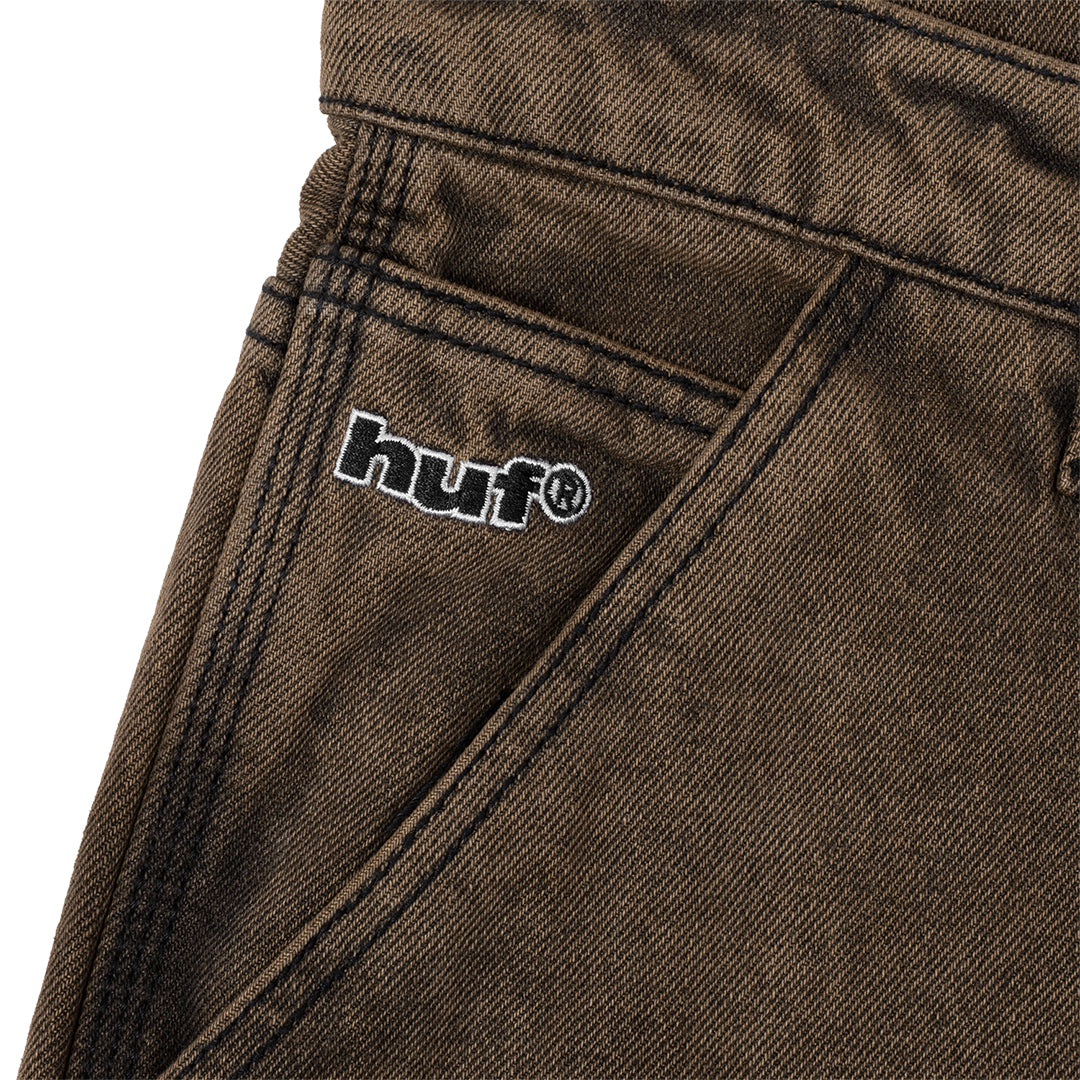 HUF WORLDWIDE（ハフ ワールドワイド）| KINDA LOOSE DOUBLE KNEES / CHOCOLATE | スノーボード・スケートボードのTACTICS JAPAN