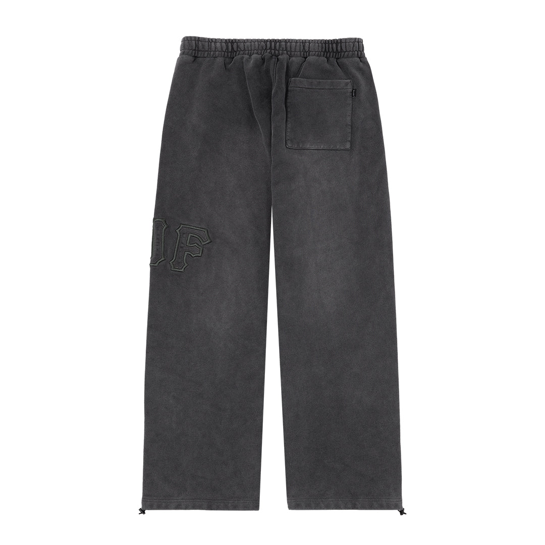 HUF WORLDWIDE（ハフ ワールドワイド）| ARCH WIDE FLEECE PANT / BLACK | スノーボード・スケートボードのTACTICS JAPAN