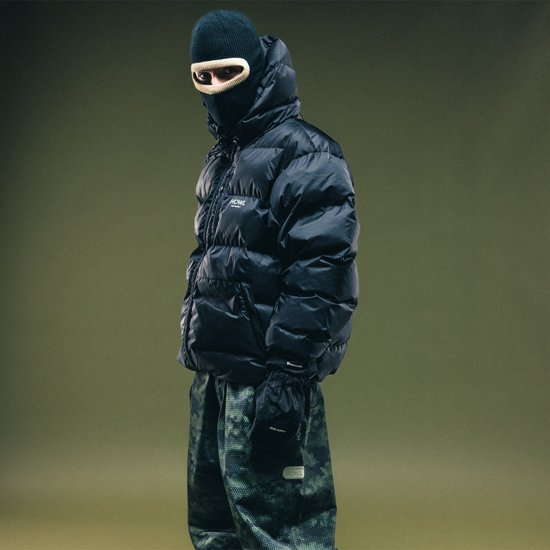 HOWL SUPPLY（ハウル サプライ）| PUFFY JACKET / BLACK | スノーボード・スケートボードのTACTICS JAPAN