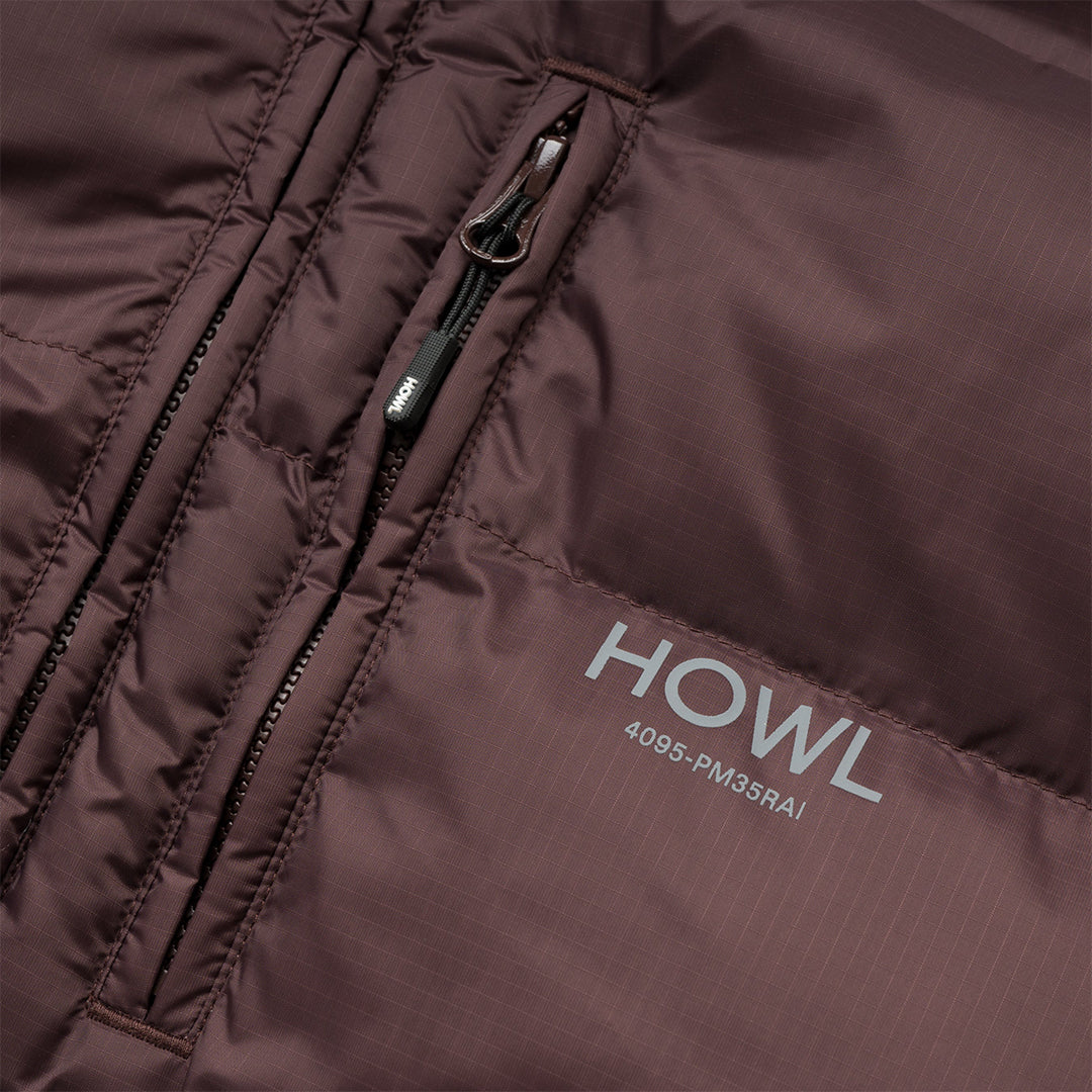 HOWL SUPPLY（ハウル サプライ）| PUFFY JACKET / RAISIN | スノーボード・スケートボードのTACTICS JAPAN