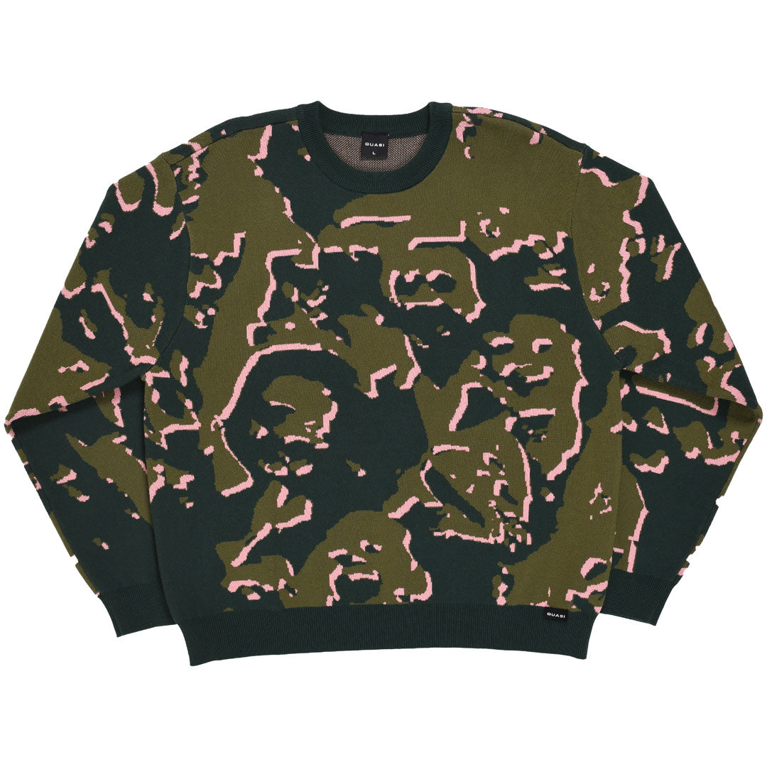 QUASI SKATEBOARDS（クアジ スケートボード）| PAMO SWEATER / CAMO | スノーボード・スケートボードのTACTICS JAPAN