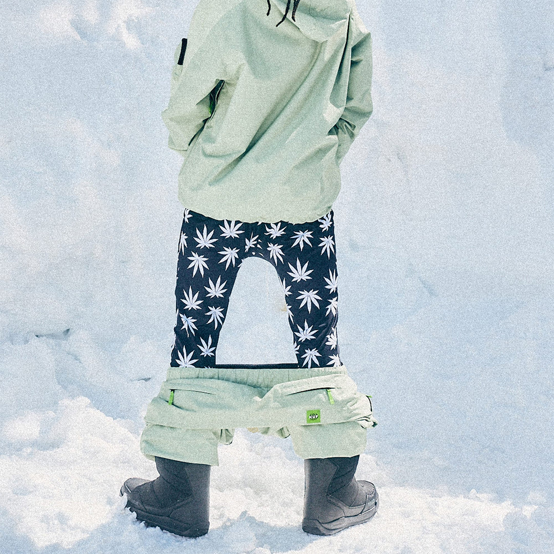 686 （シックス エイト シックス） | 686 X HUF PLANTLIFE BASE LAYER BOTTOM / HUF PLANTLIFE | スノーボード・スケートボードのTACTICS JAPAN