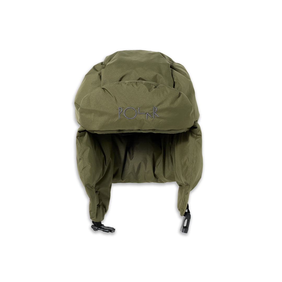 POLAR SKATE CO.（ポーラー スケート カンパニー）| AILU PUFFER HAT / ARMY GREEN | スノーボード・スケートボードのTACTICS JAPAN