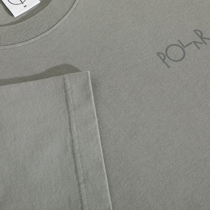 POLAR SKATE CO.（ポーラー スケート カンパニー）| STROKE LOGO CONTRAST TEE | スノーボード・スケートボードのTACTICS JAPAN
