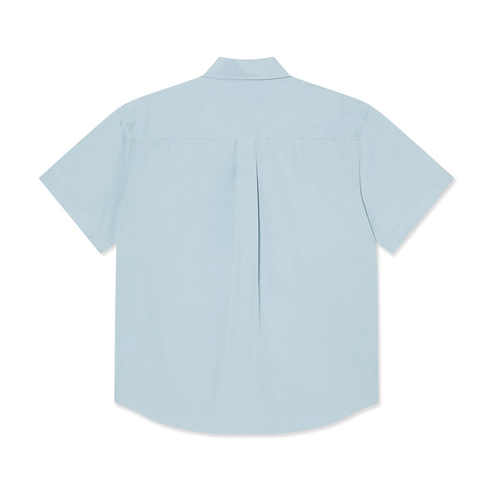 POLAR SKATE CO.（ポーラー スケート カンパニー）MITCH SHIRT / DOVE BLUE | スノーボード・スケートボードのTACTICS JAPAN