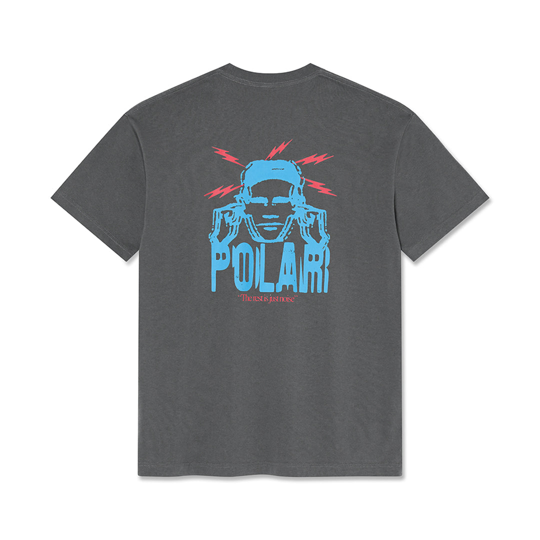 POLAR SKATE CO.（ポーラー スケート カンパニー）| NOISE TEE / GRAPHITE | スノーボード・スケートボードのTACTICS JAPAN