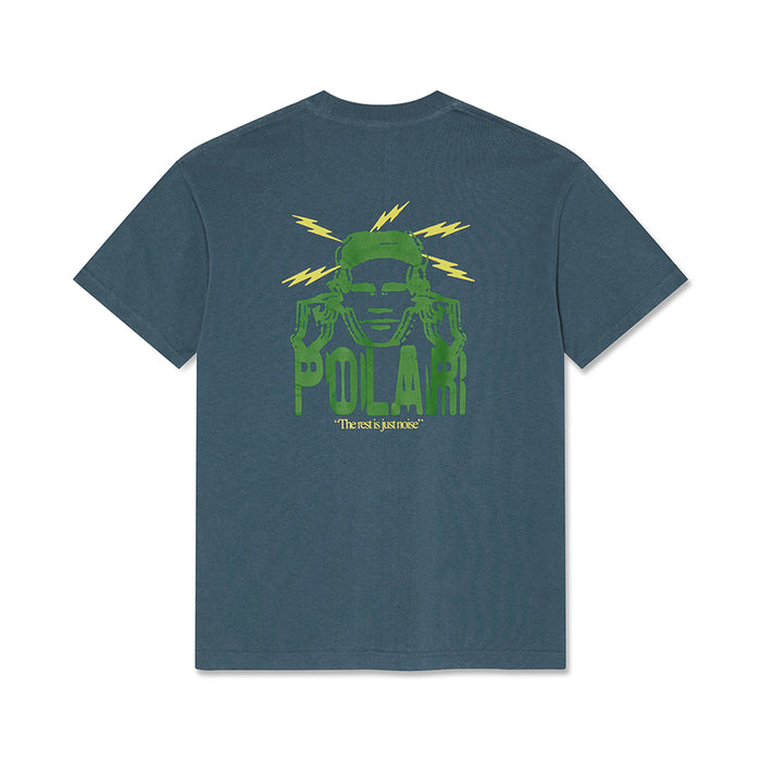 POLAR SKATE CO.（ポーラー スケート カンパニー）| NOISE TEE / GRAY BLUE | スノーボード・スケートボードのTACTICS JAPAN