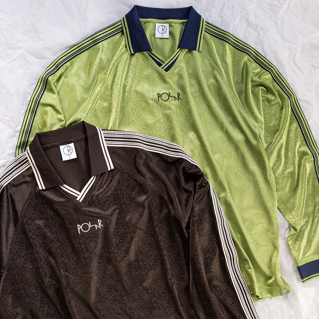 POLAR SKATE CO. （ポーラー スケート カンパニー）| DAVIE LS SHIRT / CHOCOLATE/IVORY | スノーボード・スケートボードのTACTICS JAPAN