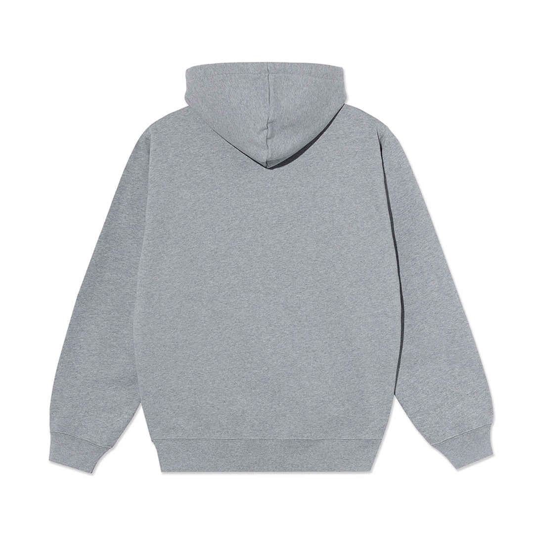 POLAR SKATE CO.（ポーラー スケート カンパニー）| CUT OUTS DAVE HOODIE / HEATHER GREY | スノーボード・スケートボードのTACTICS JAPAN