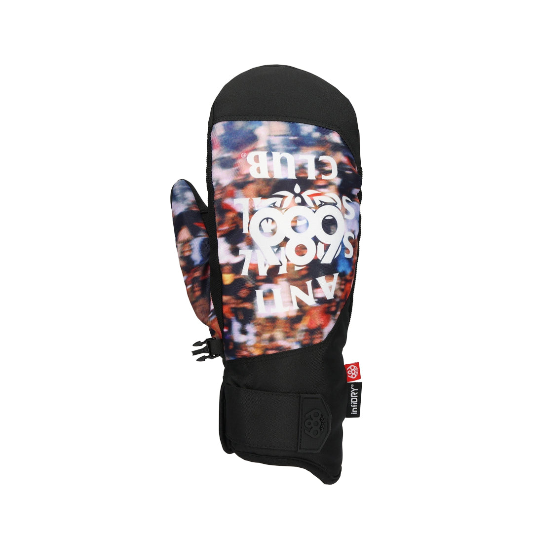 686 （シックス エイト シックス） | 686 X ANTI SOCIAL SOCIAL CLUB PRIMER MITT / ASSC BLACK | スノーボード・スケートボードのTACTICS JAPAN