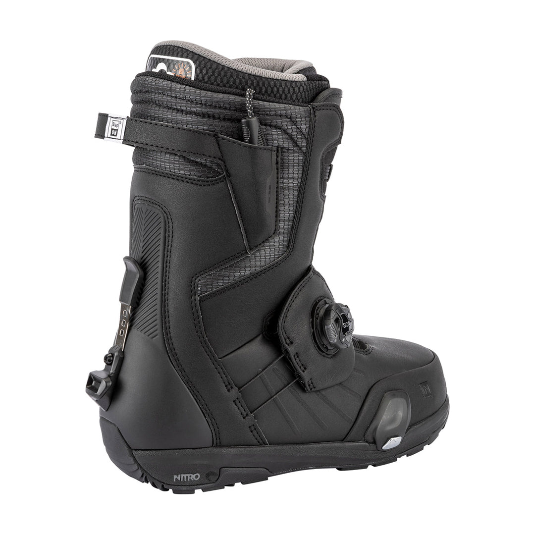 NITRO（ナイトロ）| PROFILE STEP ON® TLS BOOTS / BLACK 2026 | スノーボード・スケートボードのTACTICS JAPAN