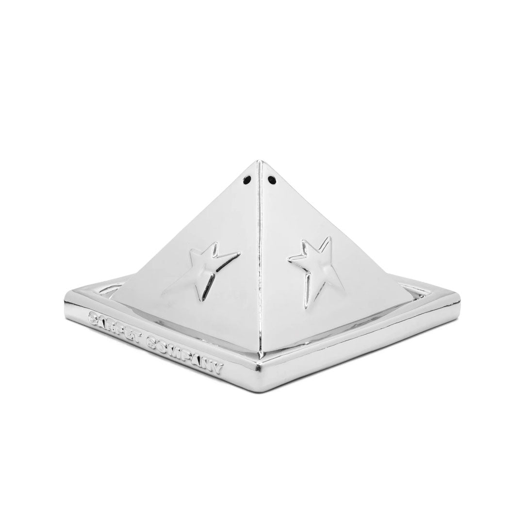 CARPET PYRAMID INCENSE CHAMBER / CHROME