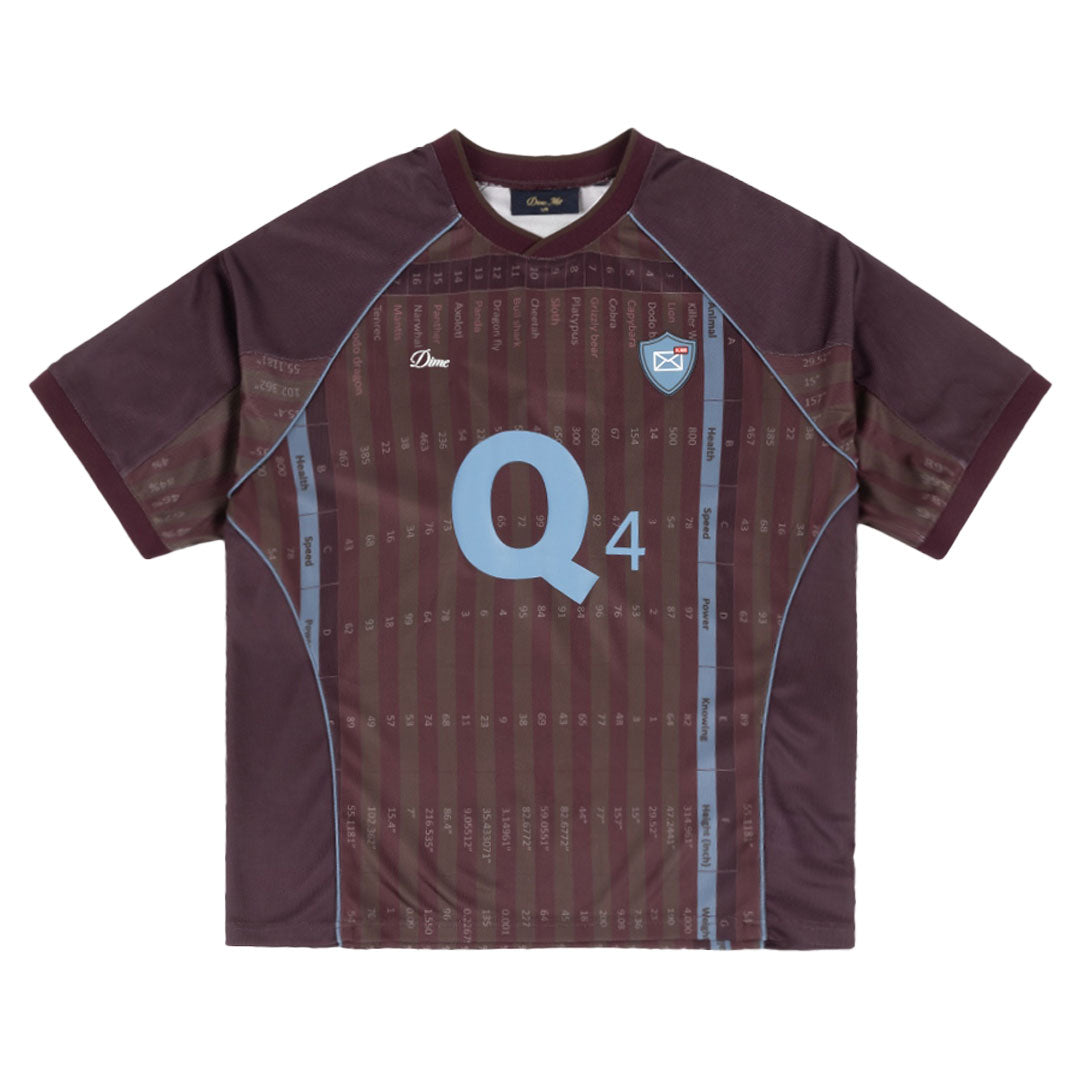 DIME MTL（ダイム モントリオール）| Q4 JERSEY / BURGUNDY | スノーボード・スケートボードのTACTICS JAPAN