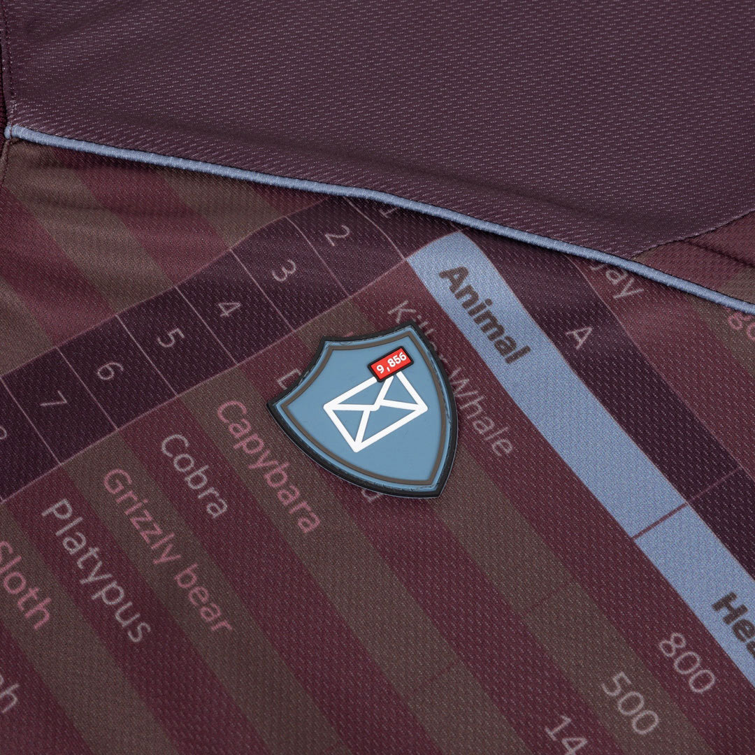 DIME MTL（ダイム モントリオール）| Q4 JERSEY / BURGUNDY | スノーボード・スケートボードのTACTICS JAPAN