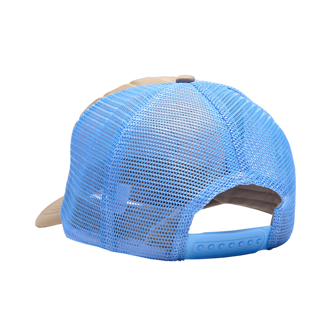 FROG SKATEBOARDINGS（フロッグ スケートボーディング）| スケートボードデッキ | SKOOM LOGO TRUCKER  / BROWN/BLUE | スノーボード・スケートボードのTACTICS JAPAN