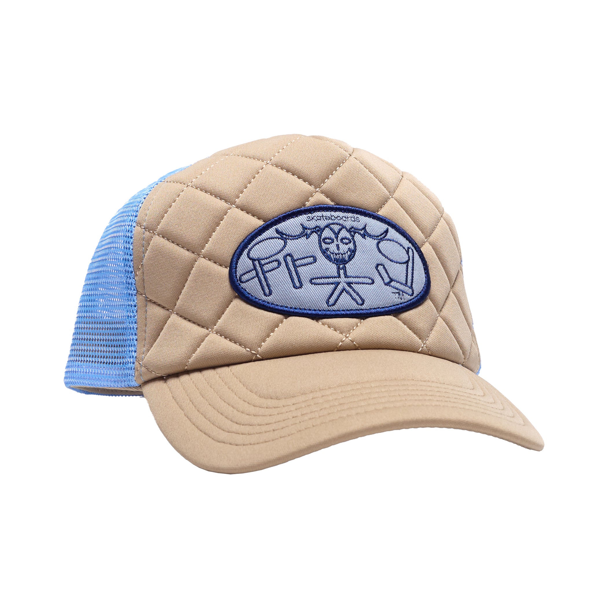 FROG SKATEBOARDINGS（フロッグ スケートボーディング）| スケートボードデッキ | SKOOM LOGO TRUCKER  / BROWN/BLUE | スノーボード・スケートボードのTACTICS JAPAN