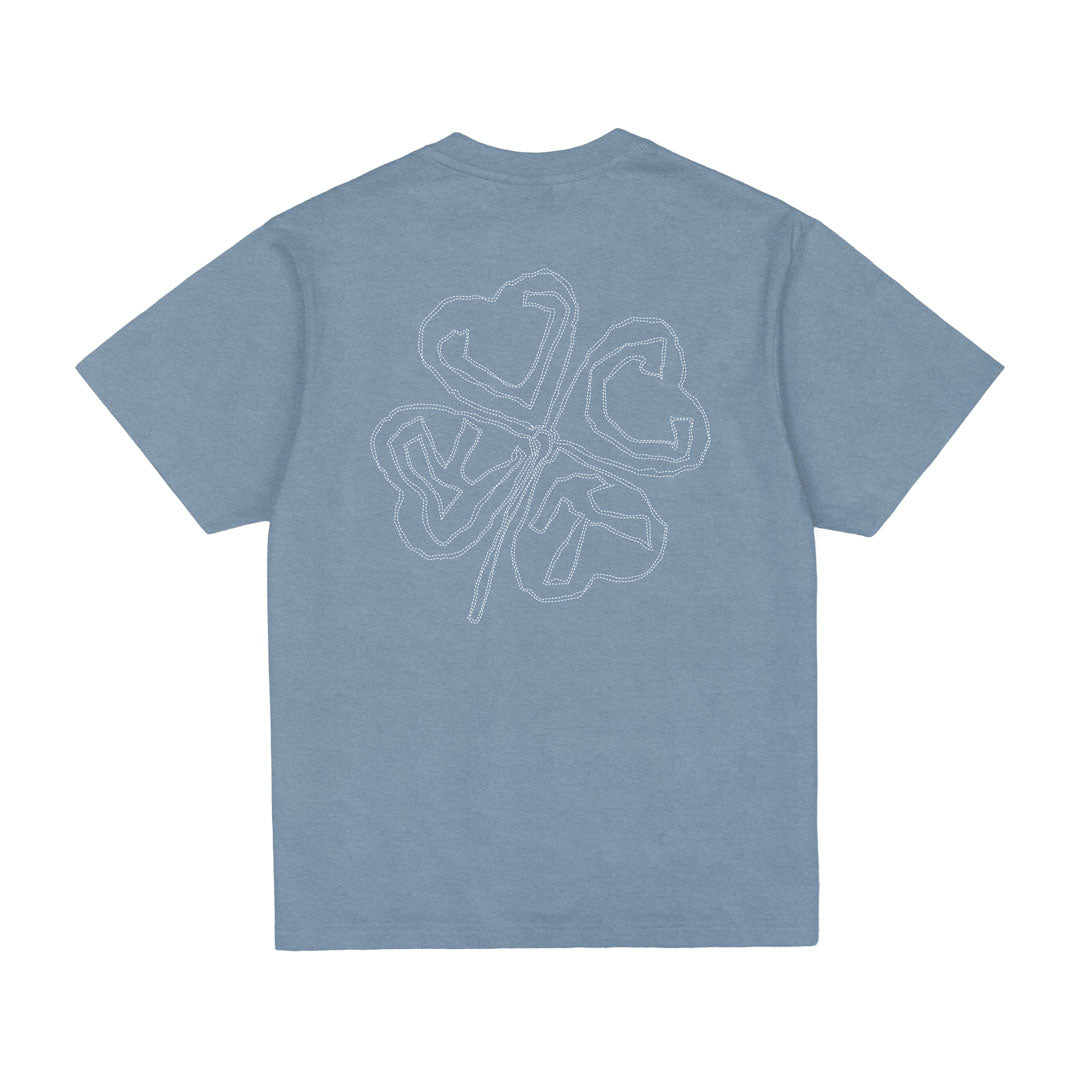 RED CLOVER T-SHIRT / BLUE