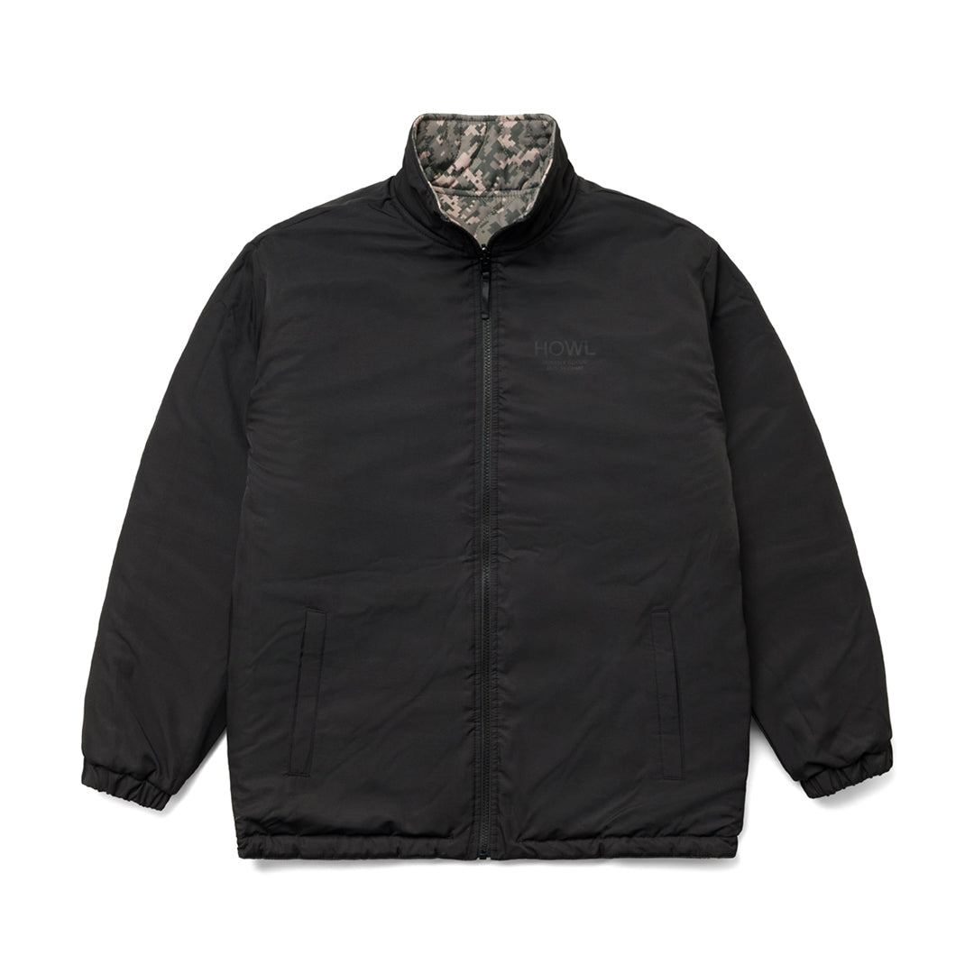 HOWL SUPPLY（ハウル サプライ）| REVERSIBLE JACKET / CAMO/BLACK | スノーボード・スケートボードのTACTICS JAPAN