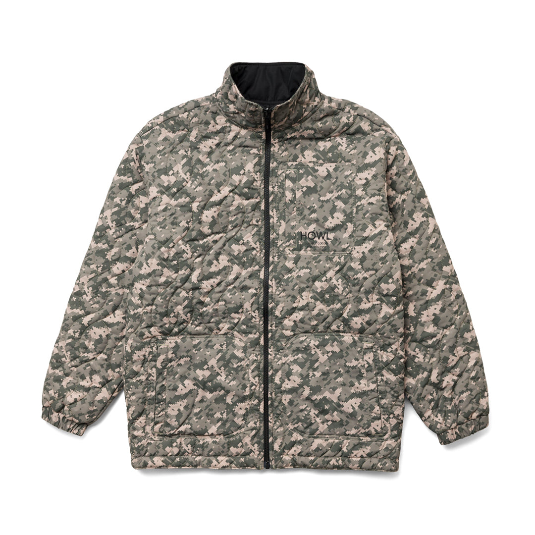 HOWL SUPPLY（ハウル サプライ）| REVERSIBLE JACKET / CAMO/BLACK | スノーボード・スケートボードのTACTICS JAPAN