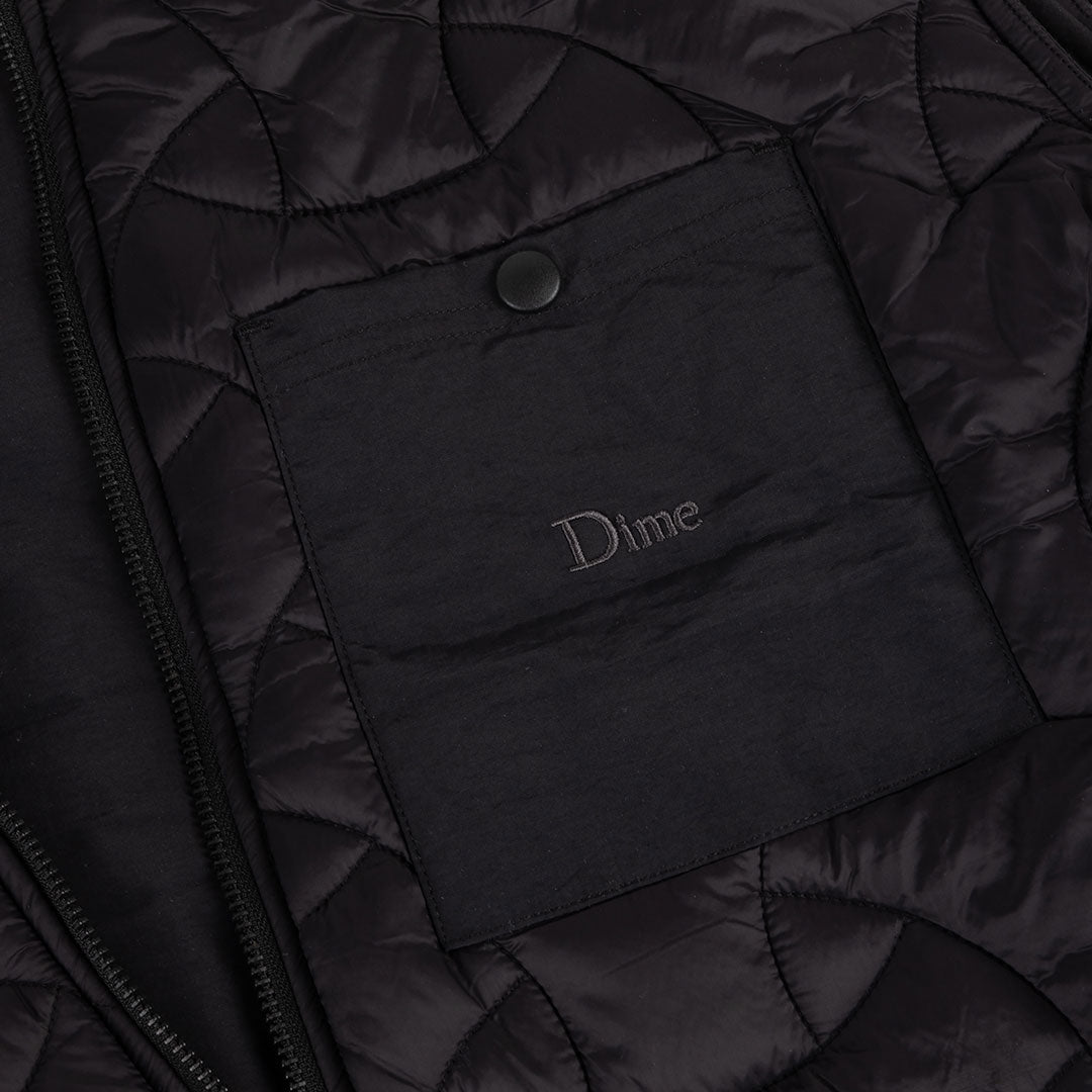 DIME（ダイム）| REVERSIBLE VEST / BLACK | スノーボード・スケートボードのTACTICS JAPAN