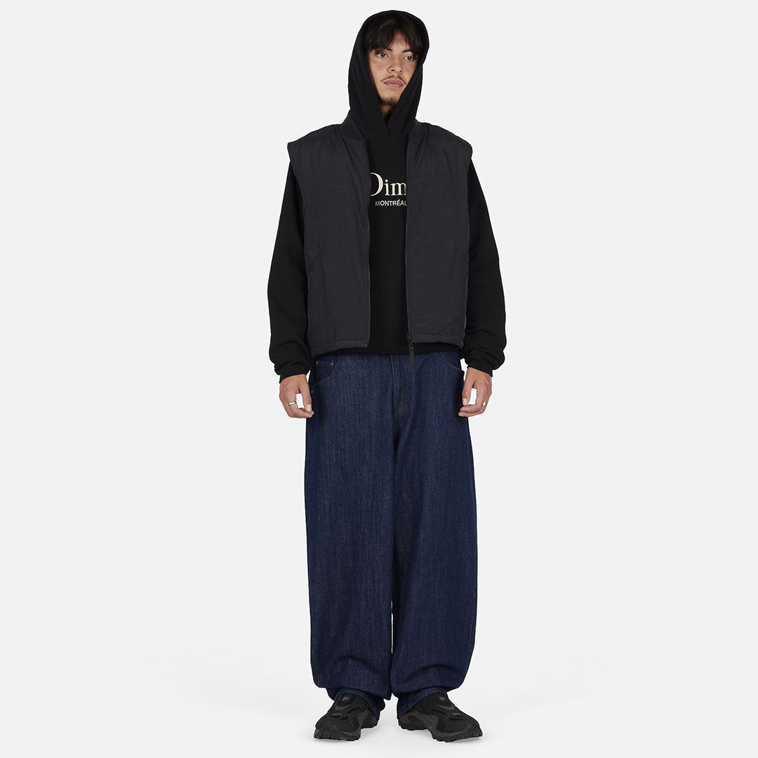 DIME（ダイム）| REVERSIBLE VEST / BLACK | スノーボード・スケートボードのTACTICS JAPAN