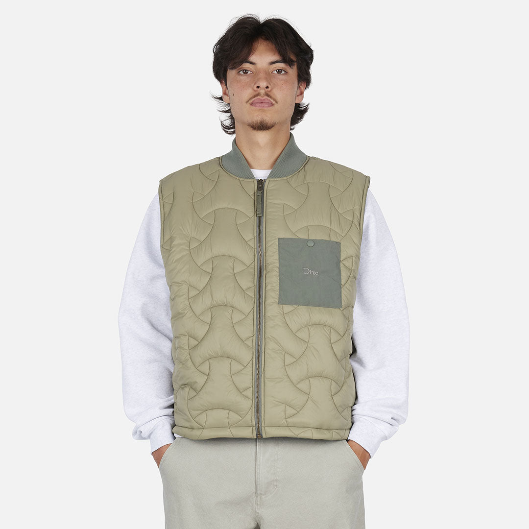 DIME（ダイム）| REVERSIBLE VEST / SAGE | スノーボード・スケートボードのTACTICS JAPAN