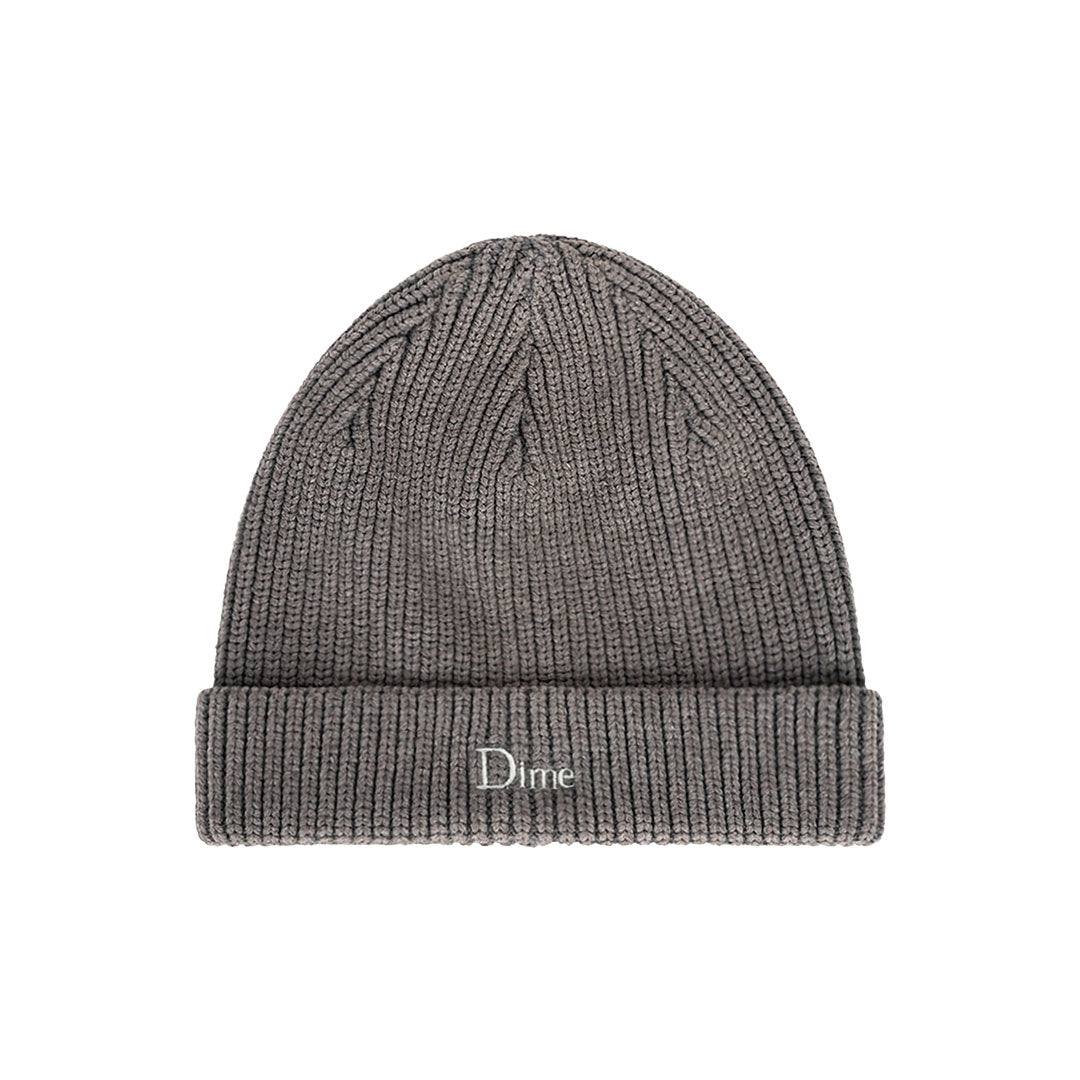 DIME（ダイム）| RIB FOLD BEANIE / DARK GRAY | スノーボード・スケートボードのTACTICS JAPAN