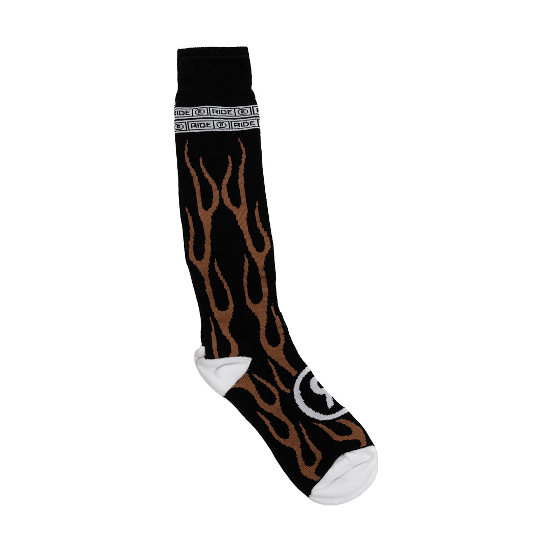 RIDE SNOWBOARDS（ライド スノーボード）| RIDE SMOKE SOCK / BLACK | スノーボード・スケートボードのTACTICS JAPAN