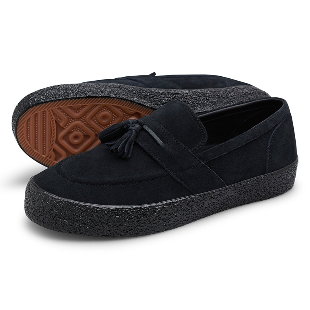 LAST RESORT AB（ラストリゾート エービー）| VM005 LOAFER SUEDE / BLACK/BLACK | スノーボード・スケートボードのTACTICS JAPAN