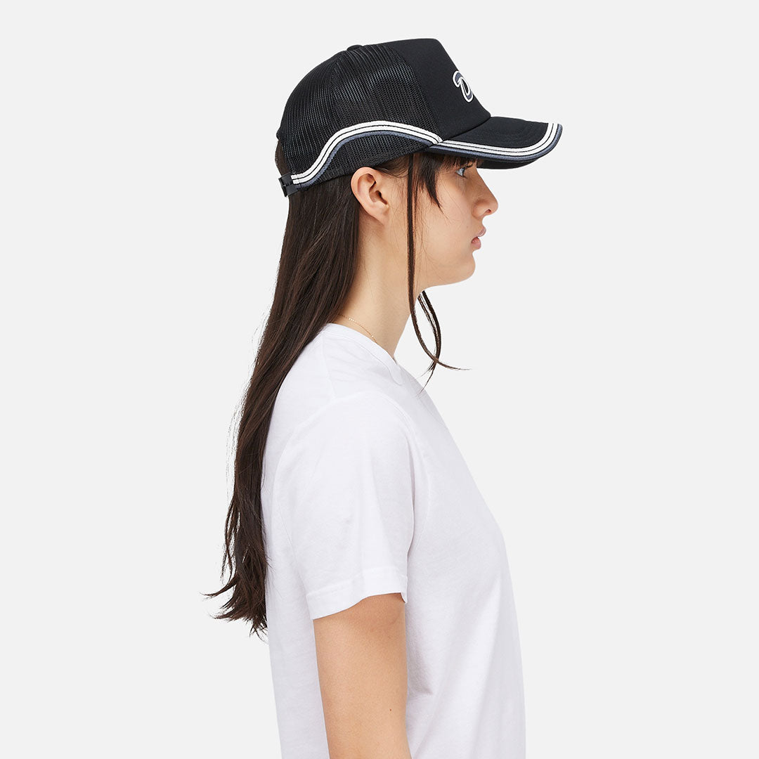 DIME MTL（ダイム モントリオール) | RACE TRUCKER CAP / BLACK | スノーボード・スケートボードのTACTICS JAPAN