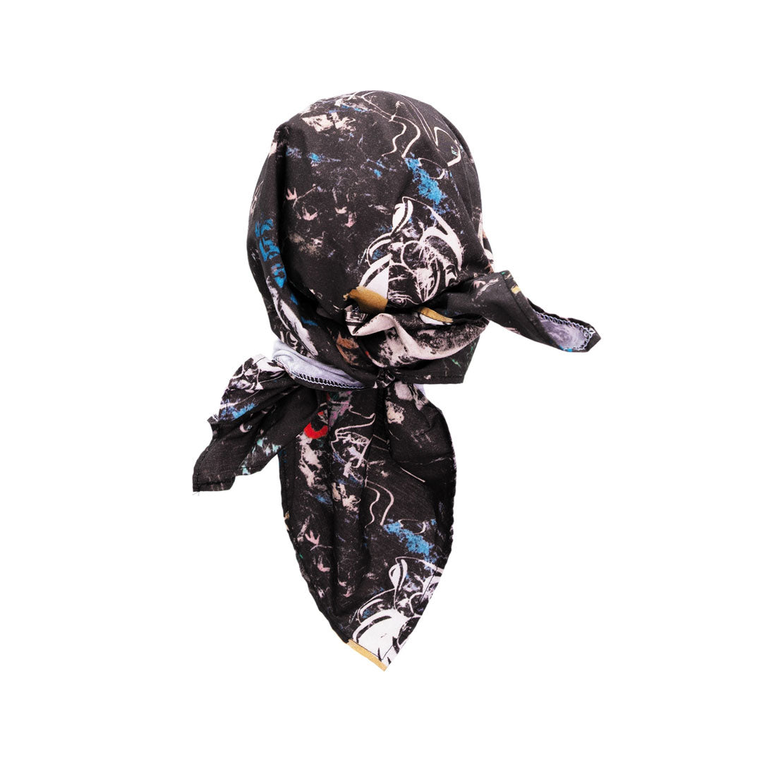 CARPET COMPANY（カーペット カンパニー）| RAG TEE BANDANA HAT / BLACK | スノーボード・スケートボードのTACTICS JAPAN