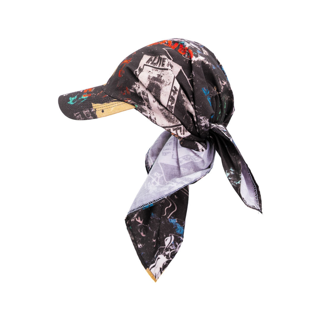 CARPET COMPANY（カーペット カンパニー）| RAG TEE BANDANA HAT / BLACK | スノーボード・スケートボードのTACTICS JAPAN