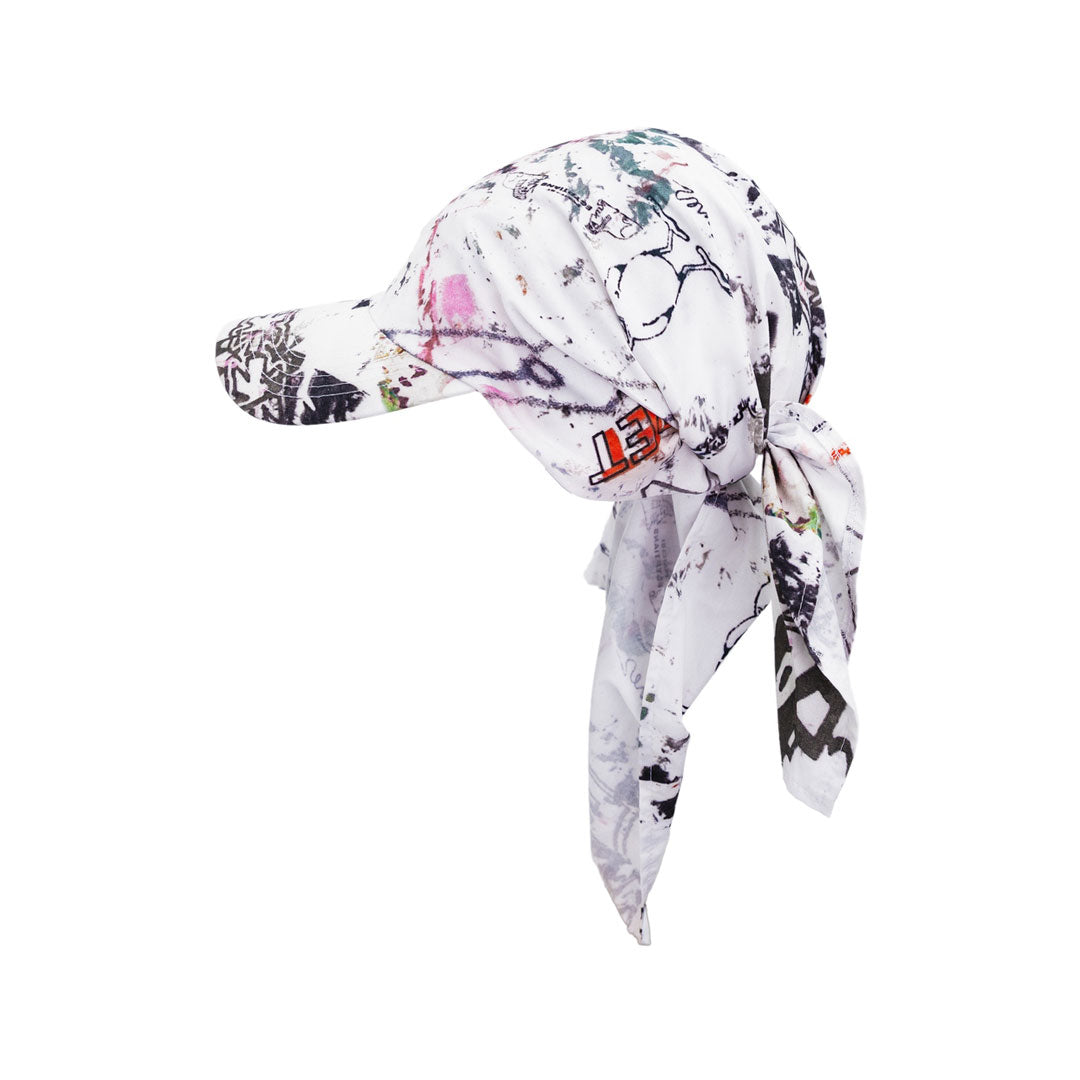 CARPET COMPANY（カーペット カンパニー）| RAG TEE BANDANA HAT / WHITE | スノーボード・スケートボードのTACTICS JAPAN