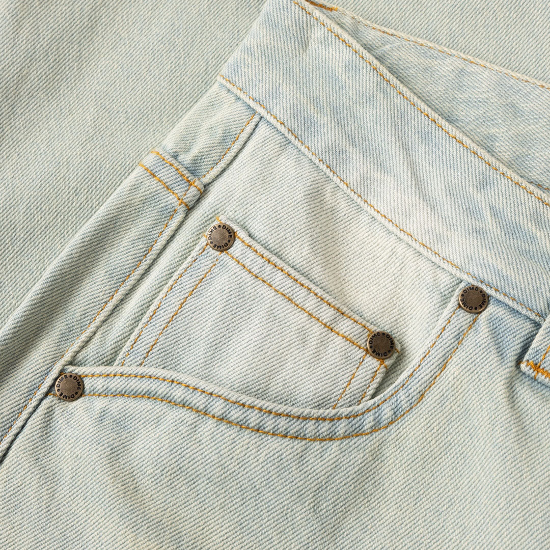 DIME MTL（ダイム モントリオール) | RELAXED DENIM PANTS / BLEACHED SKY | スノーボード・スケートボードのTACTICS JAPAN