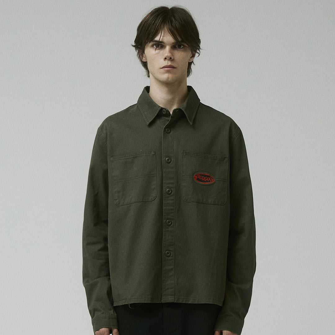 FORMER（フォーマー）| REYNOLDS FLATLINE LS OVERSHIRT / SURPLUS | スノーボード・スケートボードのTACTICS JAPAN