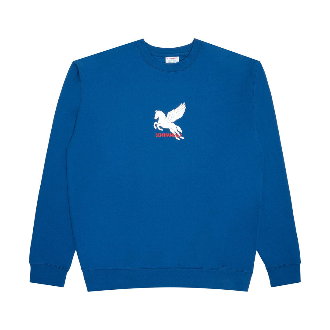 SCI-FI FANTASY（サイファイファンタジー）| PEGASUS CREWNECK / BLUE | スノーボード・スケートボードのTACTICS JAPAN