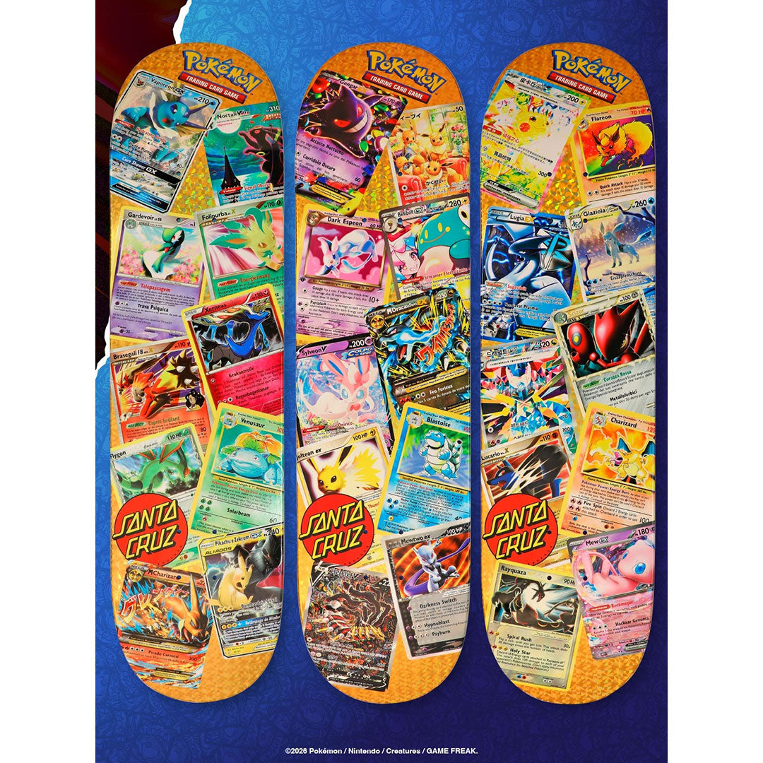 SANTA CRUZ SKATEBOARDS（サンタクルーズ）| POKEMON TCG BLIND BAG DECKS - 8.0 / ASSORTED | スノーボード・スケートボードのTACTICS JAPAN