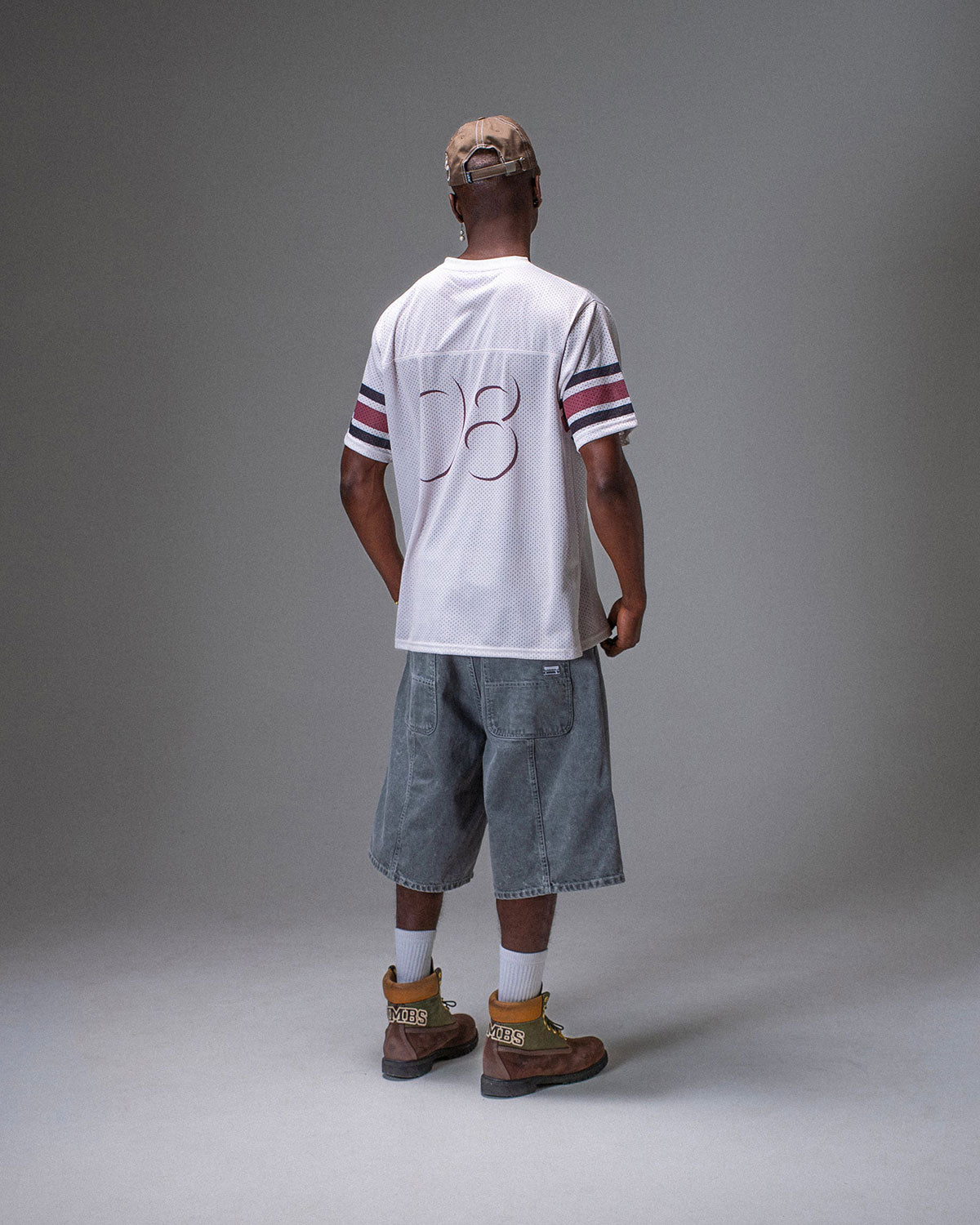 JACKER（ジャッカー）| SHADOW LOGO JERSEY / BEIGE | スノーボード・スケートボードのTACTICS JAPAN