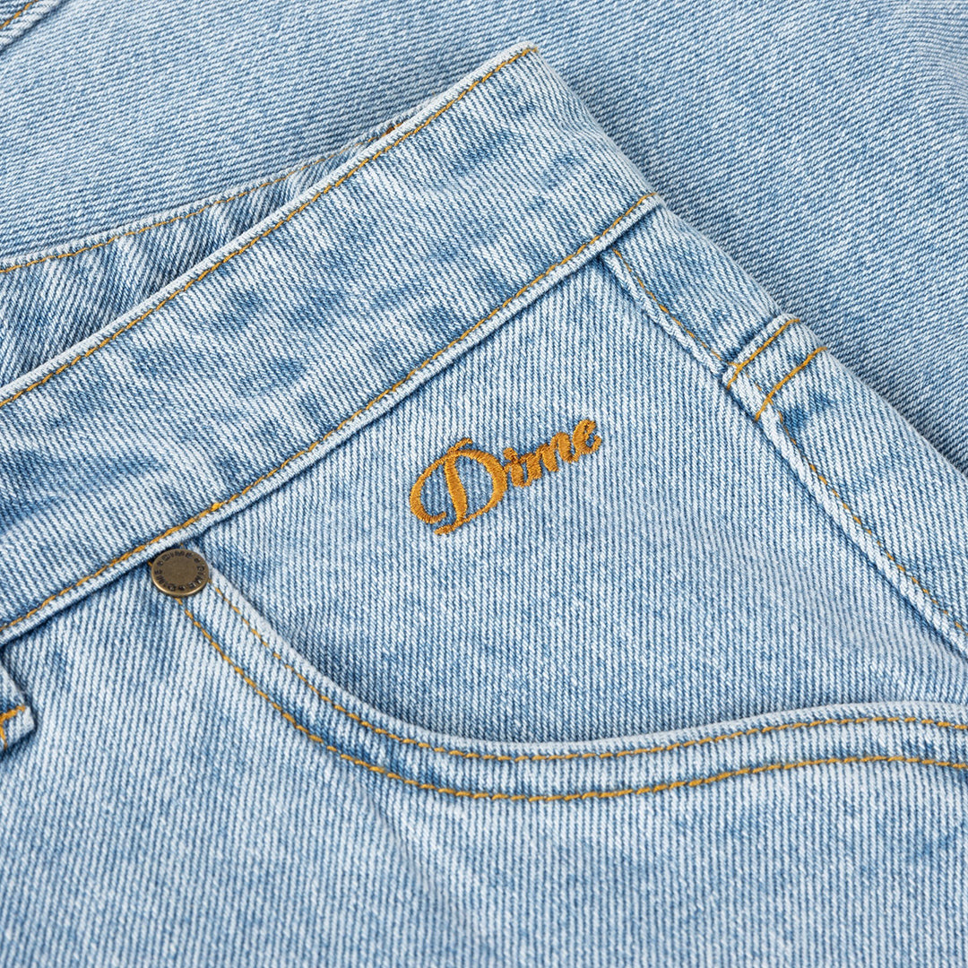 DIME MTL（ダイム モントリオール）| CARPENTER DENIM SHORTS / BLUE WASHED | スノーボード・スケートボードのTACTICS JAPAN