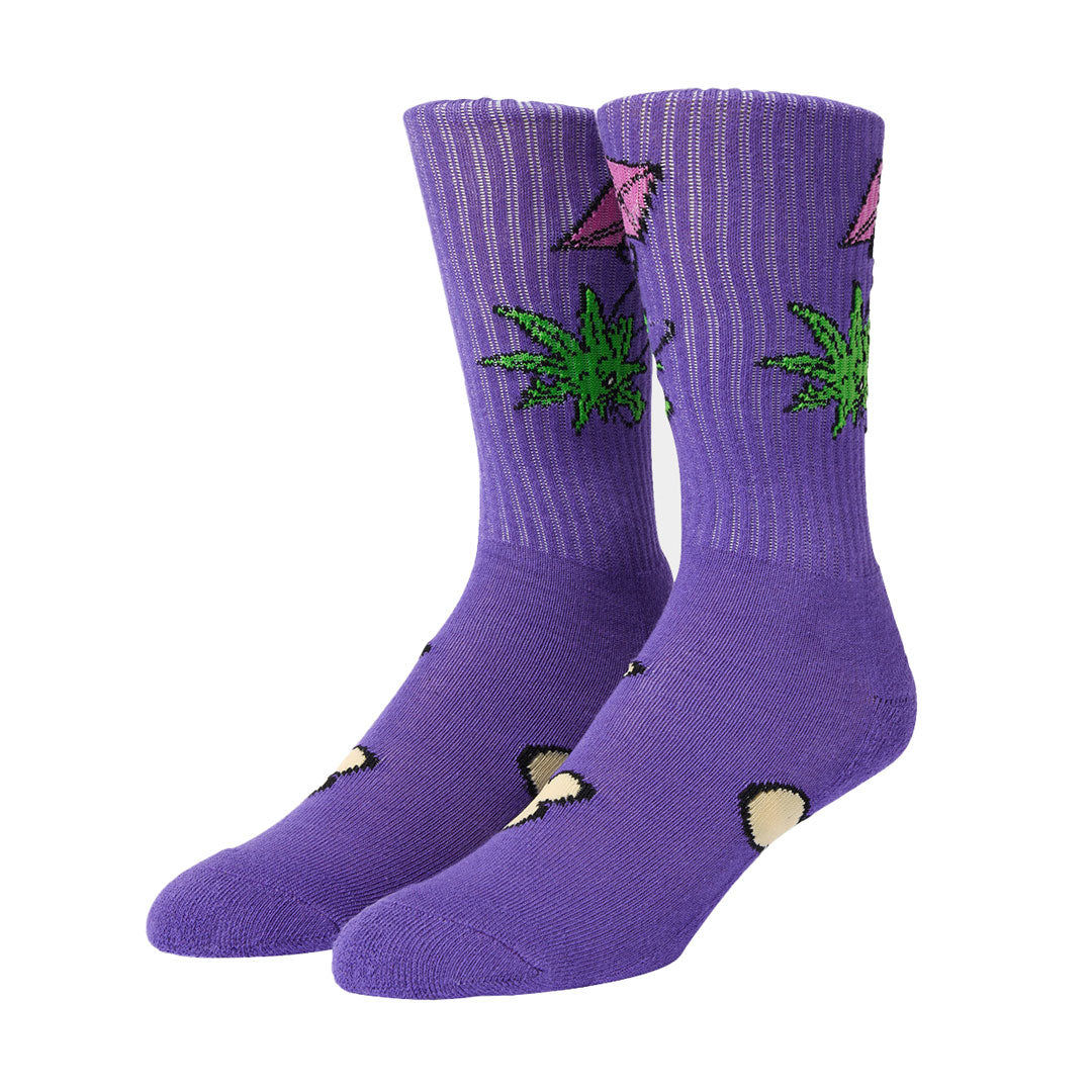 AS A KITE CREW SOCKS / PURPLE