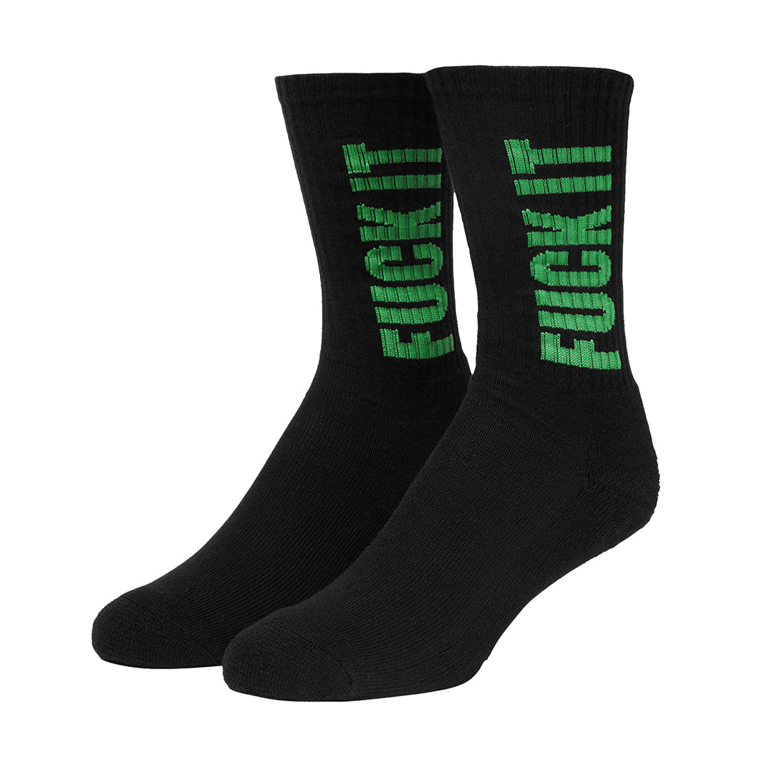 SIDEWINDER CREW SOCKS / BLACK