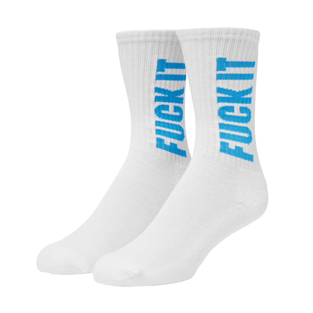 SIDEWINDER CREW SOCKS / WHITE