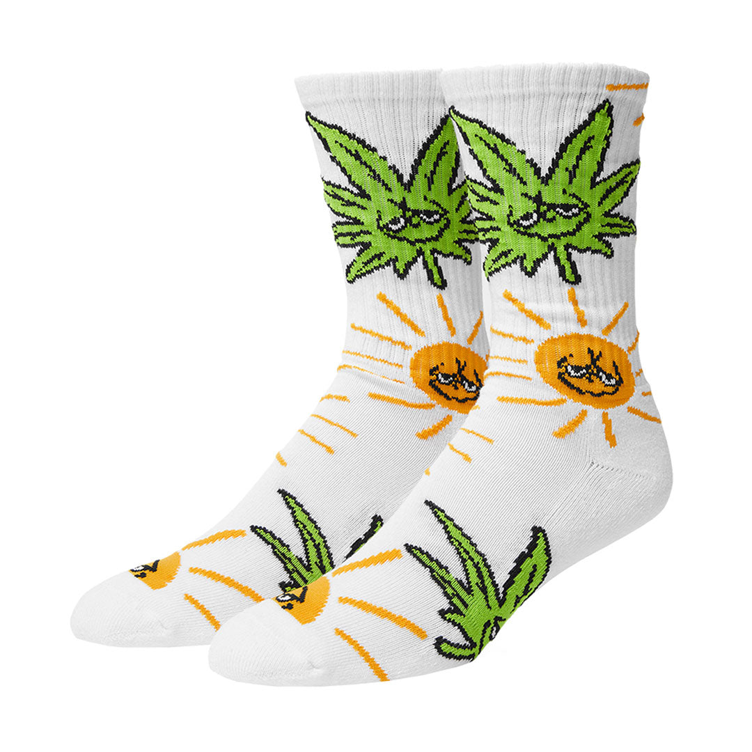 SUNNY BUDDY SOCKS / WHITE