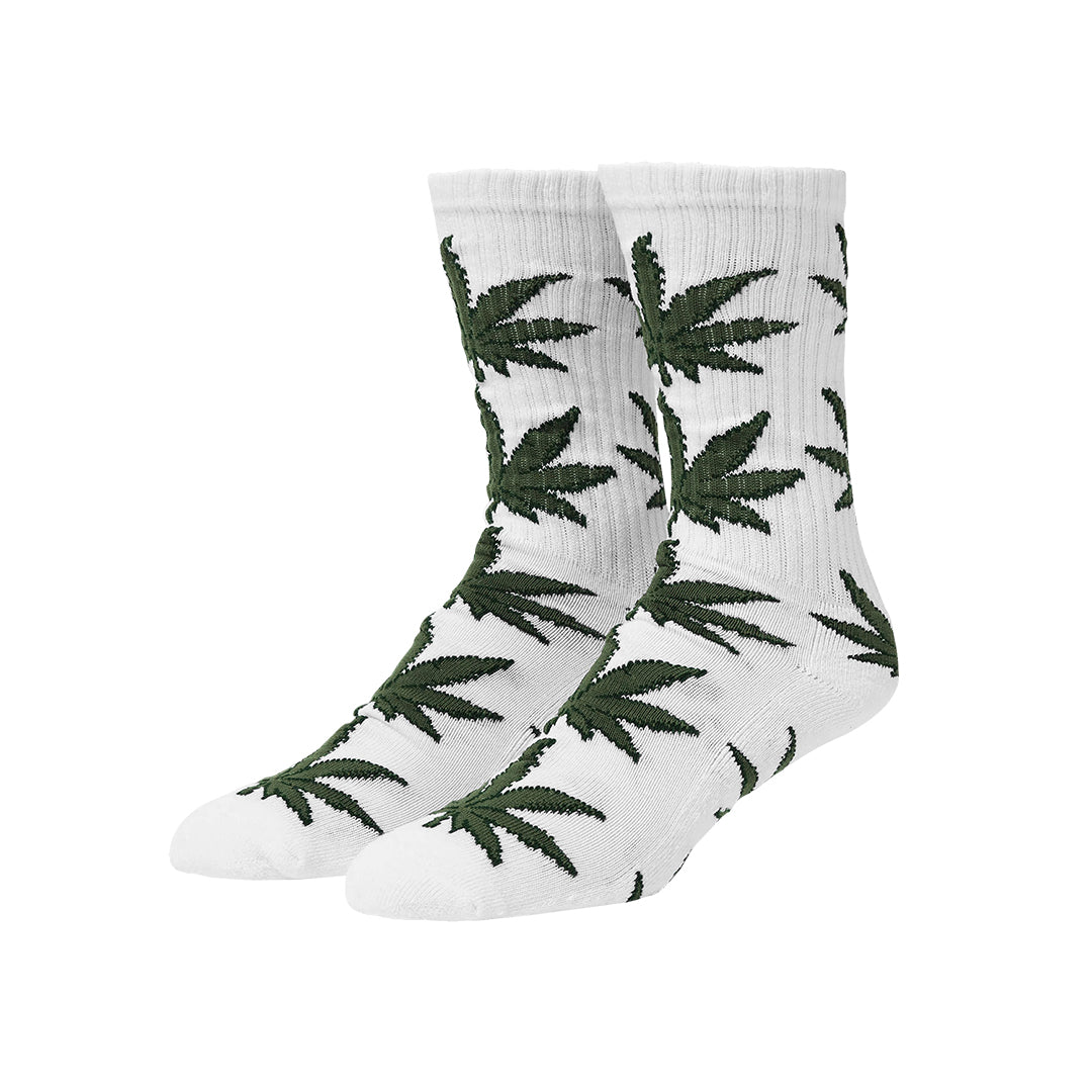 HUF WORLDWIDE（ハフ ワールドワイド）| PLANTLIFE SHADOW SOCK / WHITE/GREEN | スノーボード・スケートボードのTACTICS JAPAN