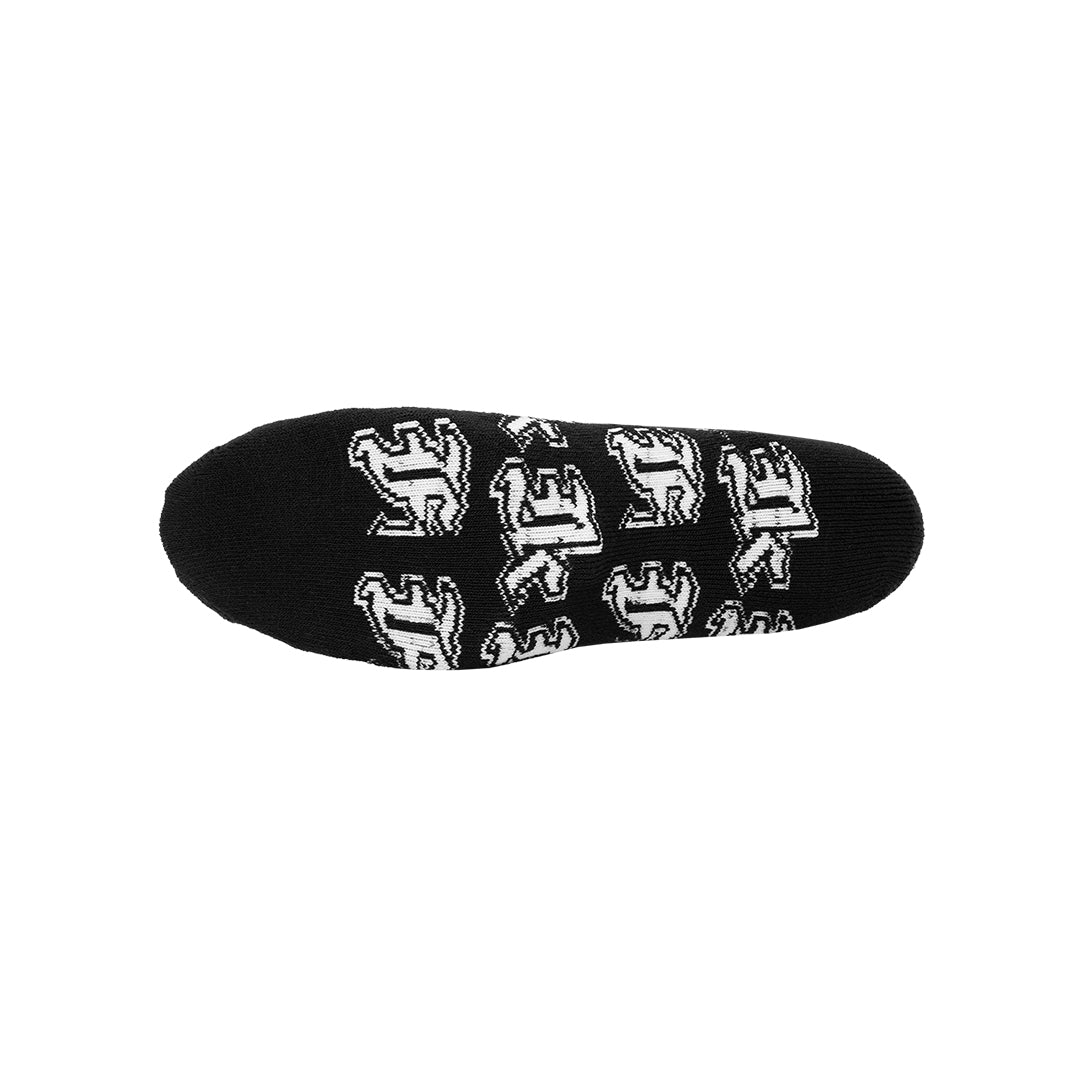 HUF WORLDWIDE（ハフ ワールドワイド）| FUCK IT OLD ENGLISH SOCK / BLACK | スノーボード・スケートボードのTACTICS JAPAN