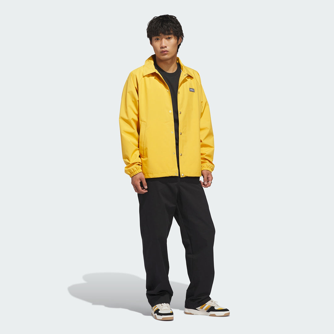 ADIDAS SKATEBOARDING（アディダス スケートボーディング）| FSBS COACH JCKT / YELLOW | スノーボード・スケートボードのTACTICS JAPAN