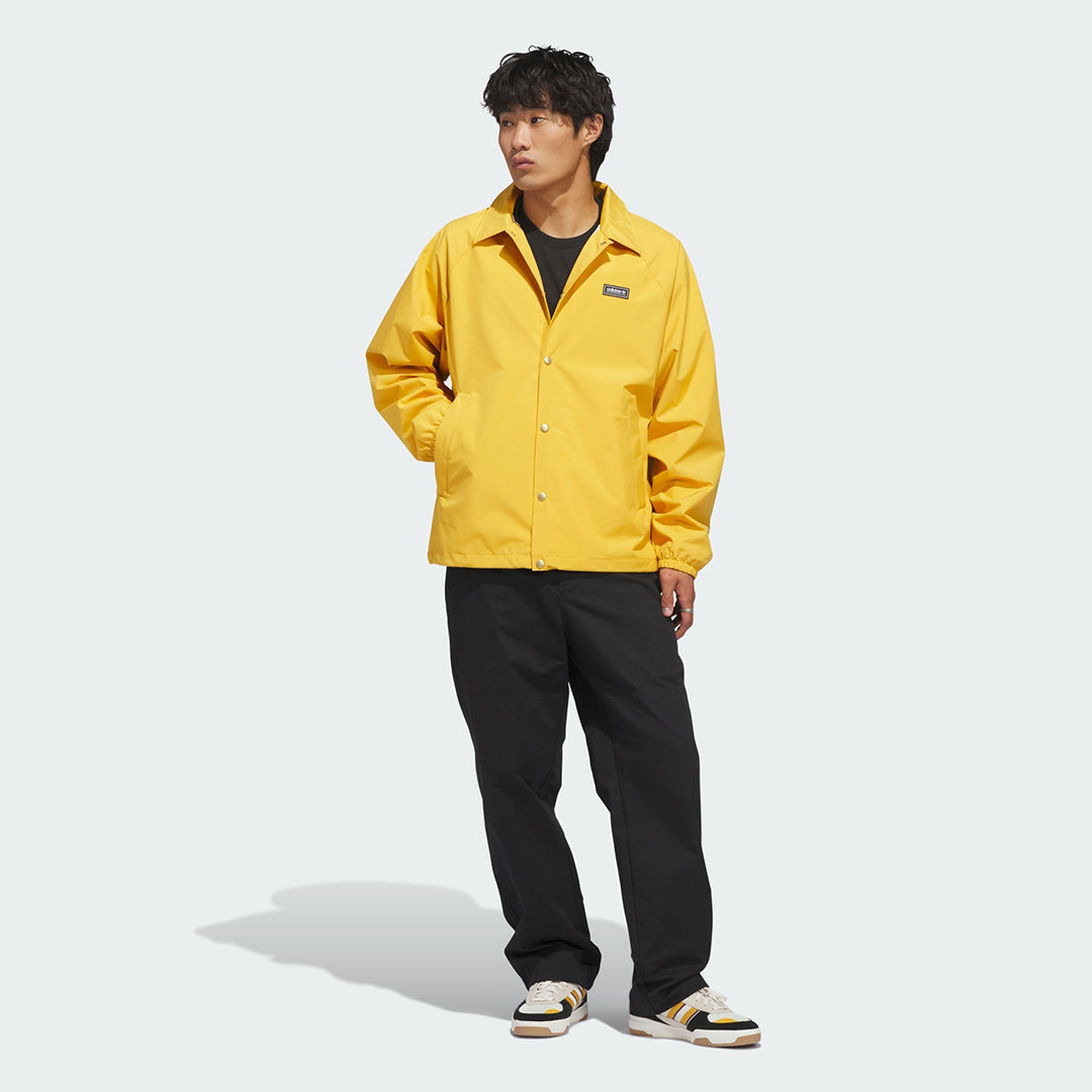 ADIDAS SKATEBOARDING（アディダス スケートボーディング）| FSBS COACH JCKT / YELLOW | スノーボード・スケートボードのTACTICS JAPAN